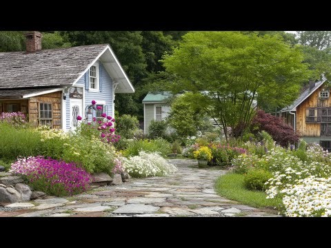 Charming Cottage Garden Ideas for Tiny Yards With Rustic Pathways & Stone