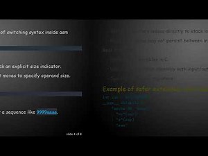 Fixing ambiguous operand size Errors in GCC Inline Assembly for x86