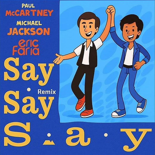 PAÚL MCCARTNEY MICHAEL JACKSON SAY SAY SAY 1983