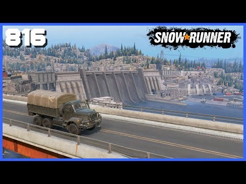 S16 Exploration de Montagnes de Selten river - Snowrunner #816 FR Serie X
