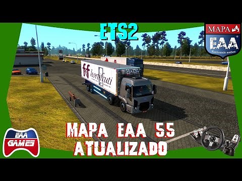 MAPA EAA 5.5 ATUALIZADO PARA A VERSÃO 1.39 DO ETS2