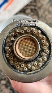 Easily remove hard water scaling #cleaning #cleaningtips #cleaningproducts #deepcleaning #viralvideo | Live Composed