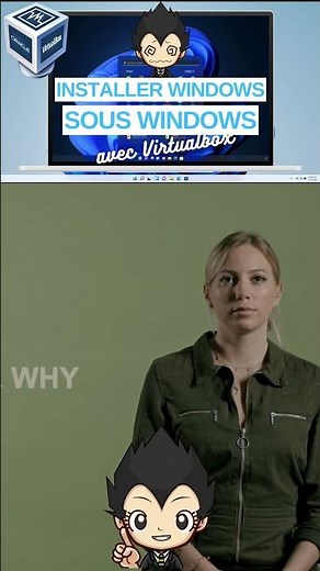 🪟 INSTALLER WINDOWS SOUS WINDOWS AVEC VIRTUALBOX #shorts