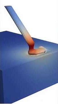 Additive manufacturing single layer deposition simulation