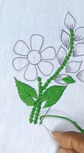 Beaded Hand Embroidery Stitching for Beginners | Stitching Garden