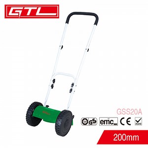 [Hot Item] Manual Hand Push Lawnmower, with 34.5 Cm Cutting Width Mowing 4 Setting Height Adjustable (GSS35E)