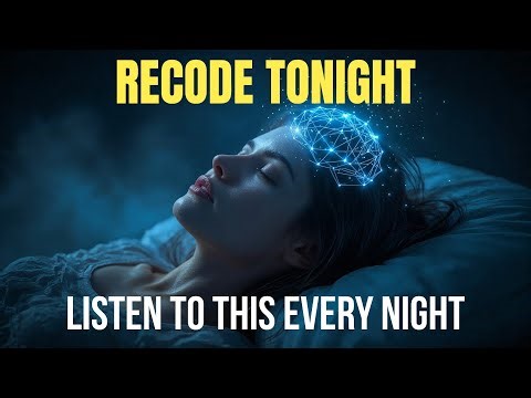 Your Brain Rewrites Itself Tonight | Night Recode Protocol for Deep Sleep Manifestation
