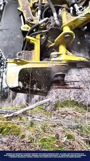 Smart Tree Harvesting Machine Innovation for Clean and Efficient Forest Management