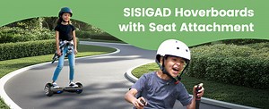 SISIGAD Hoverboard seat attachment