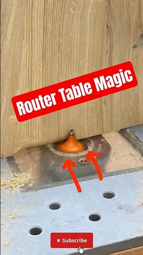 How to Use a Router for Flawless Wood Finishing | Pro Tip #shorts