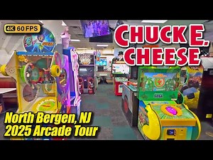 Chuck E. Cheese (North Bergen NJ), November 2025 arcade tour, new 4K full walkthrough