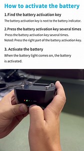 Watch How to activate the battery on Amazon Live