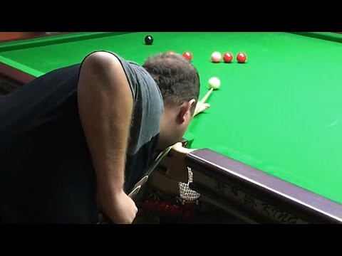 Stephen Lee cue action & line-Upᴴᴰ