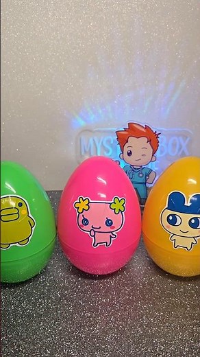 Tamagotchi Surprise Colored Eggs Part 4 #tamagotchi #surprise #asmr #unboxing #cute #trending