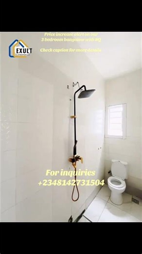 3bedroom bungalow with bq, cctv and solar inverter for sale
