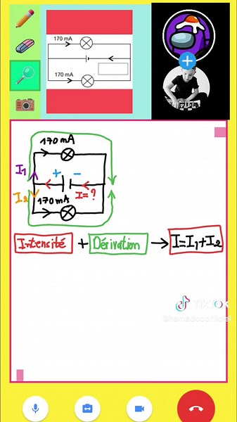 Loi d'additivité des intensités en circuit électrique