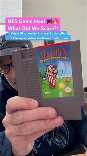 NES Videogame Haul 🎮 What Did We Score?! 🔥