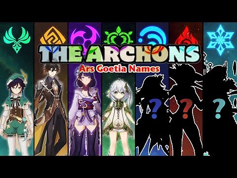 The Archons: All 7 Ars Goetia Names - Hypostasis Connection
