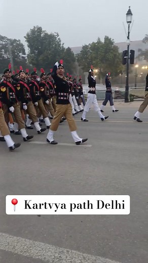 ncc marching contingent #ncc #nccdrill #rdc2026 #republicdayparade2026 #republicday2026 #rdparade