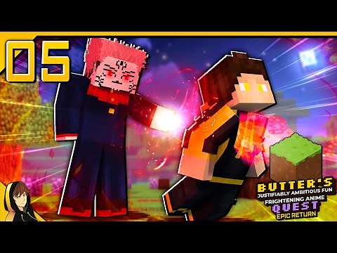 FIGHTING SUKUNA = BAD IDEA!?! | Minecraft [Butter's "JAFFA-ER" Quest - #5]