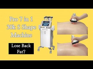 How to Lose Back Fat with Cavitation & Radiofrequency Technology | MS-65F8