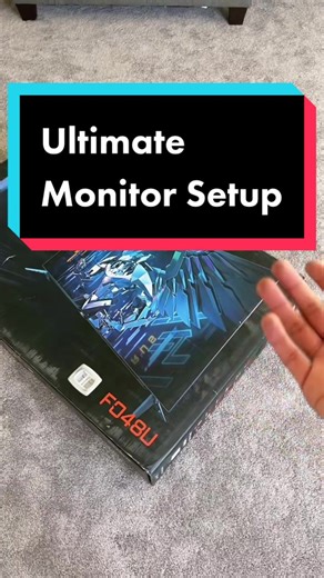 Go check out part two where I setup these FO48U gaming monitors from Gigabyte #poweredbyaorus #aorusgamingmonitor #aorus #carterpcs #gamingmonitor #gamingsetup #sponsored