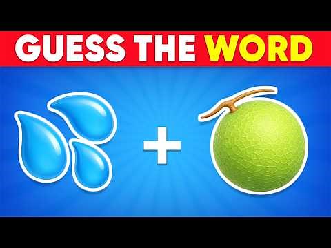 Guess The WORD By Emojis? ☀️🏖🍉 SUMMER Edition | Emoji Quiz 2026