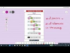 Algorithms-Lecture-04 Part 3-Analysis of Selection Sort Algorithm-Worst Case