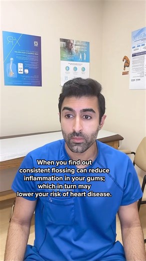 Kunal Sood, MD | 🦷 Can flossing reduce risk of heart disease? Tap 💾 to save • share to help someone cut both gum and heart risk 🔥 Gums set off body-wide... | Instagram