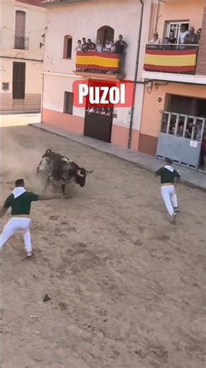 ¡SE ABRIÓ EL CAJÓN Y APARECIÓ LA BESTIA! UN TORO SORPRENDE A DOS MOZOS EN UNA ESCENA ESPECTACULAR
