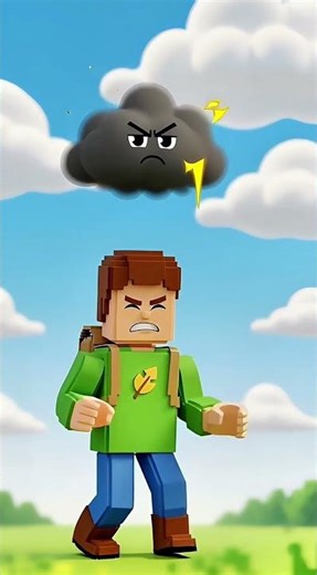 Why Does It ONLY Rain On Him?! ☔😭 #roblox #shorts