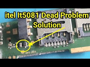 itel it5081 Dead Problem Solution, itel it5081 Dead Problem Full Short Solution