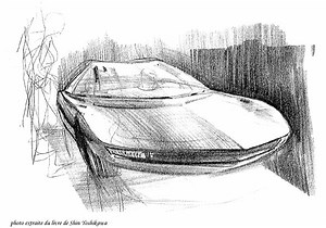 Prototypes and design proposals for cars.