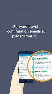 Named one of CNET's most important iPhone apps of all time! Forward us your travel confirmation emails and we'll create a detailed master itinerary for every trip. | TripIt
