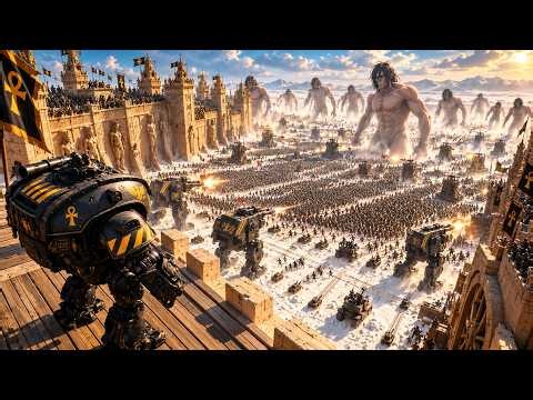 4 Million Titans & Zombies ATTACK the Entire Star Wars Army – UEBS 2