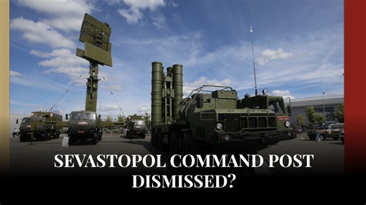 Heavy Russian air defense loss: Command post in Sevastopol allegedly dismissed