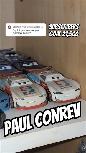 Disney Cars 3 Paul Conrev #Cars #Disneycars #Disney #Pixar #Mattel #lightningmcqueen