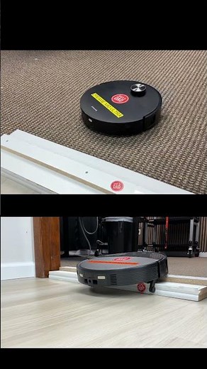 2 Robot Vacuums, 1 Obstacle – Who Makes It? Dreame vs Roborock! #robotvacuum #shorts #comparison