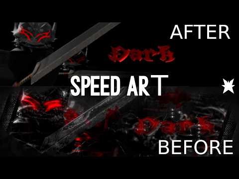 Speed Art - Roblox GFX Berserker