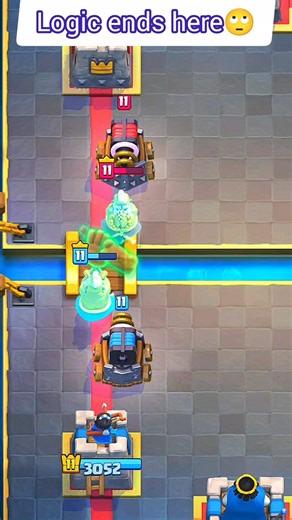Logic ends here #clashroyale #shorts