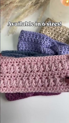 Crochet Twisted Ear Warmer