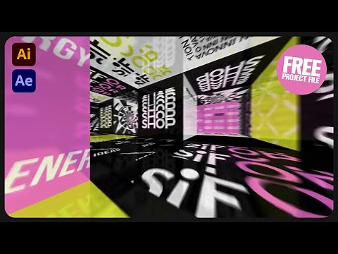 Dynamic 3D Room Looping Animation | After Effects Tutorial