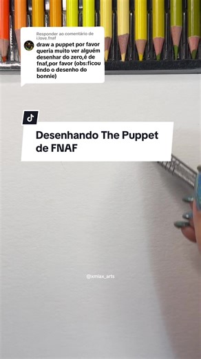 Drawing The Puppet from Five Nights at Freddy's