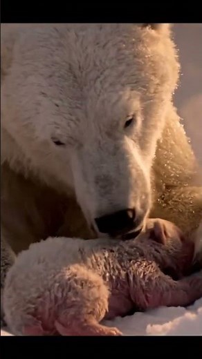 Birth of a Polar Bear Cub — A Hidden Moment the World Rarely Sees
