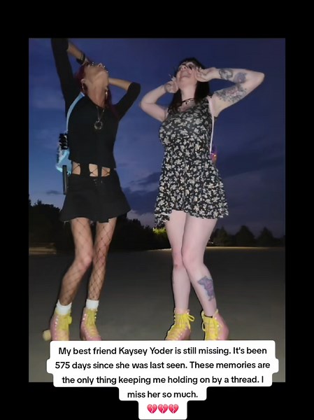 Kaysey Yoder, a mother of 4, went missing on January 14, 2024. She was last seen by her husband. Those who know Kaysey best do not believe the official story of her disappearace which is that she walked away from the home at 4pm saying that I was picking her up. We never had plans for me to pick her up & the last time I saw her in person she told me she believed her husband was planning to get rid of her. She also said she believed he was having an affair with another woman who he ended up movin