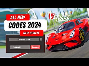 *NEW* ALL WORKING CODES FOR VEHICLE LEGENDS IN 2024! ROBLOX VEHICLE LEGENDS CODES