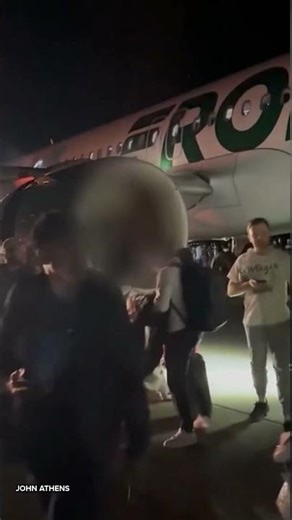 Video shows moments before person hit by plane taking off at Denver airport
