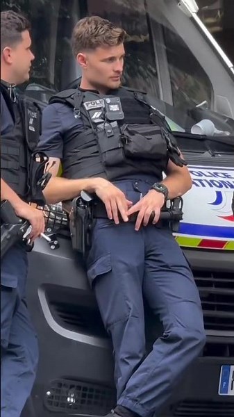 Do you need help from a handsome police officer?