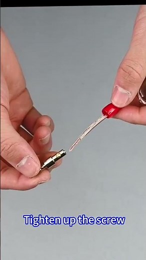 How to install banana plugs on speaker wire? #shorts #audiophile #tutorial