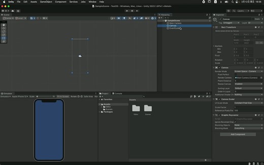 使用DoTween制作点击UI元素的缩放动画